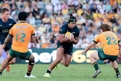 Los Pumas cayeron en el final del partido ante Australia. Los Pumas cayeron en el final del partido ante Australia.