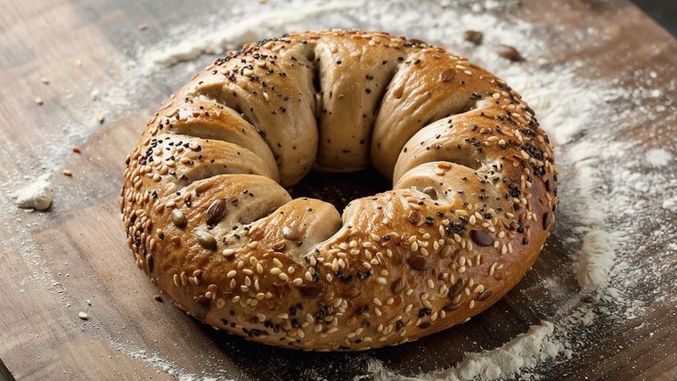 La receta de bagels keto es versátil: sirve tanto para desayunos como para preparar sándwiches bajos en carbohidratos. La receta de bagels keto es versátil: sirve tanto para desayunos como para preparar sándwiches bajos en carbohidratos.
