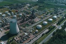 Complejos Industriales ubicados en Ensenada, provincia de Buenos Aires Foto: YPF
