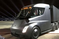 Un camión eléctrico de Tesla durante una presentación en Hawthorne (California, EE.UU.). Imagen meramente ilustrativa. Foto: RT