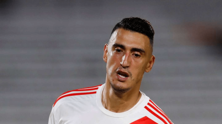 Matías Suárez, sin continuidad en River: apenas 186 minutos de juego en 2023