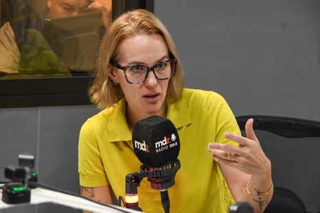 La abogada de la denunciante de Marcelo D’Agostino, María Elena Quintero. Imagen de archivo La abogada de la denunciante de Marcelo D’Agostino, María Elena Quintero. Imagen de archivo