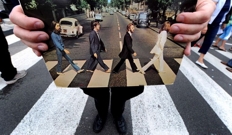 Los cuatro de Liverpool serán homenajeados con cuatro películas. Foto: Efe.