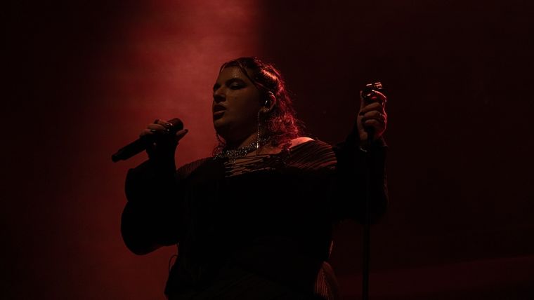 Luz Gaggi brilló en el Teatro Coliseo. Foto: Gentileza Gaby Jurado Prensa