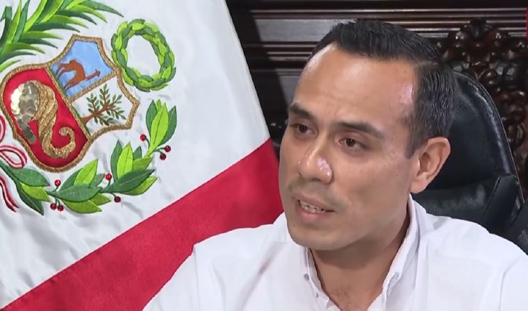 José Jerí brindó declaraciones públicas en medio de la crisis institucional.