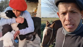 El peón rural que se volvió viral por su video, recibió varias ofertas de trabajo El peón rural que se volvió viral por su video, recibió varias ofertas de trabajo