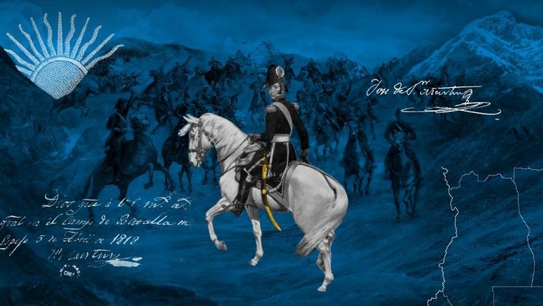 Más de una docena de árboles que aún pueden visitarse marcan el paso de San Martín por distintas provincias argentinas Foto: Conicet