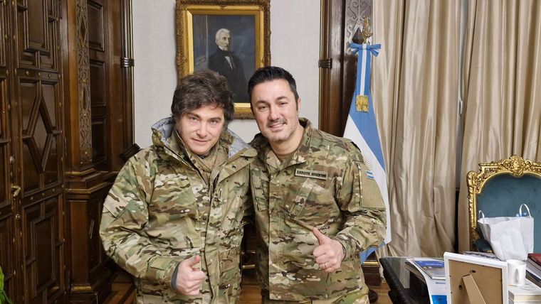 Luis Petri anunció la militarización en la zona fronteriza de Salta.