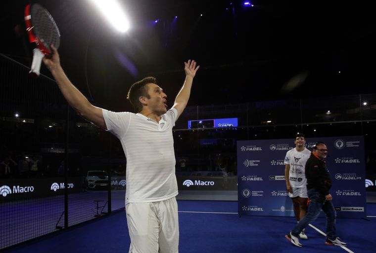 Fernando Belasteguín, el favorito del público para la gran final. Foto: Prensa Premier Padel