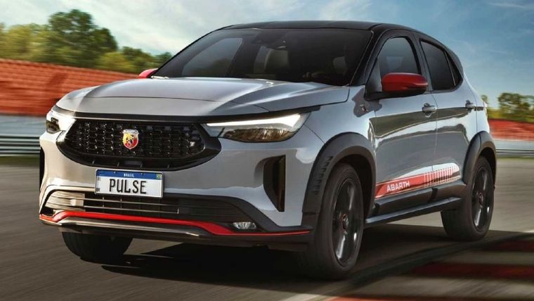 Fiat Pulse Abarth El nuevo crossover de la marca italiana tendrá una versión completamente deportiva.