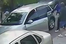 El hecho ocurrió en la calle Leones al 958.  Foto: Captura de video