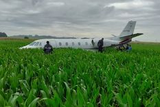 un avion privado aterrizo de emergencia cerca de mar del plata