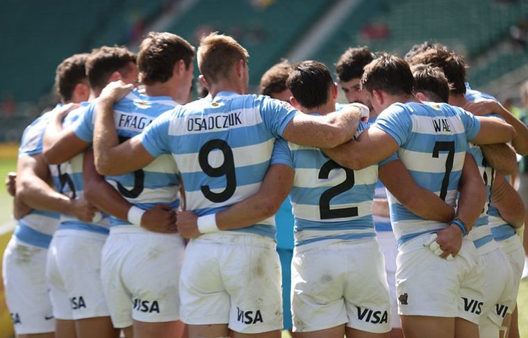 Los Pumas 7s. Foto: gentileza UAR.