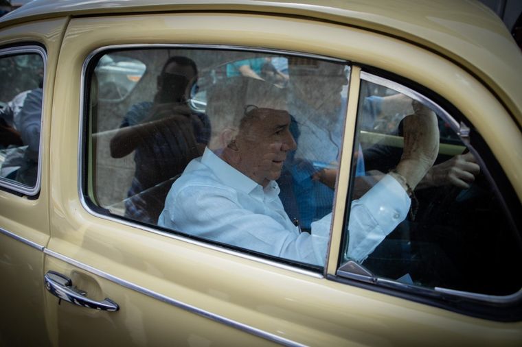 Edmundo González Urrutia se reúne con Javier Milei. Foto: X @EdmundoGU