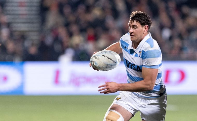Juan Martin Gonzalez, uno de los debutantes. Foto: Los Pumas