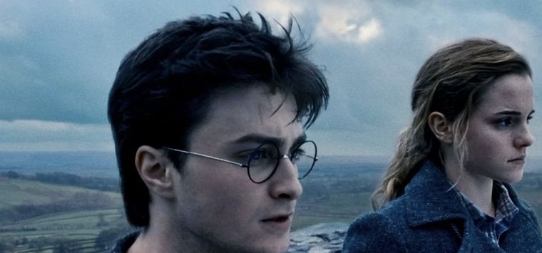 Harry Potter y Hermione Granger en la última película de la saga Foto: HBO MAX