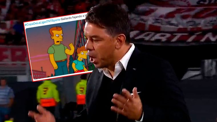 Gallardo estalló contra Herrera y los hinchas de River se rieron en las redes.