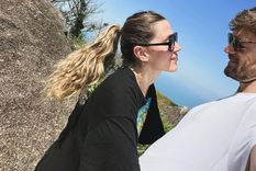 Jimena Barón y Matías Palleiro cumplieron un desafío espectacular en Río de Janeiro La actriz compartió increíbles fotos en Instagram Foto: @jmena