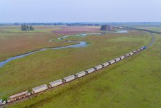 El proyecto planea unir el Nordeste Argentino con el sur de Brasil tras seis años sin servicios Foto: Telam El proyecto planea unir el Nordeste Argentino con el sur de Brasil tras seis años sin servicios Foto: Telam