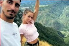 Andrea Mazzetto y Sara Bragante, última foto. Foto: Andrea Mazzetto.