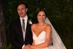 Roberto García Moritán con Pampita. Foto: Gentileza Infobae