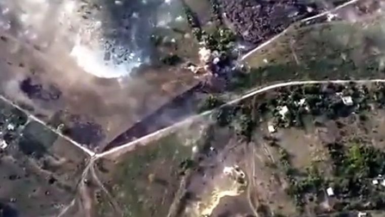 Nueve tanques rusos fueron destruidos por las fuerzas armadas ucranianas.