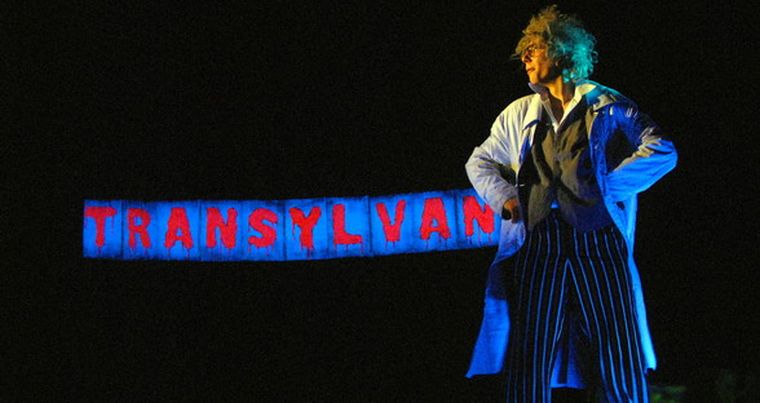 El doctor Frankestein y su llegada a Transylvania. Foto: Ivana González / MDZ