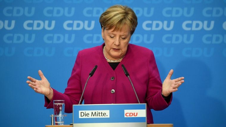 Merkel, preocupada.