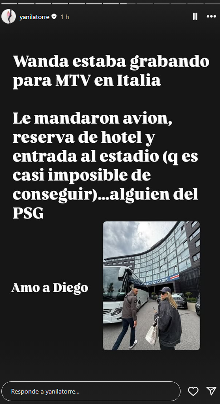 Yanina Latorre y una fuerte informaci&oacute;n sobre Wanda Nara.&nbsp;