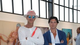 El arte siempre reune amigos. No te pierdas en la nota los detalles de la apertura de la galería y todas las fotos. Foto: Grupo Mass+