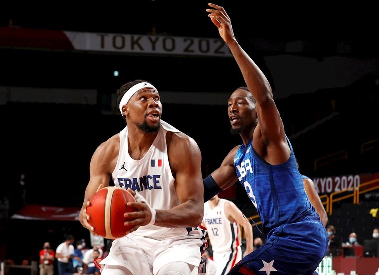 Debut en Tokio 2020 para Estados Unidos y Francia. Foto: EFE