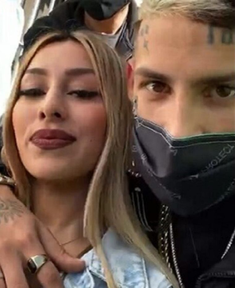 L-Gante y Tamara Báez