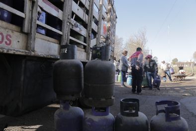 MDZol | Distribución de garrafas en los barrios Foto: Gobierno de Mendoza