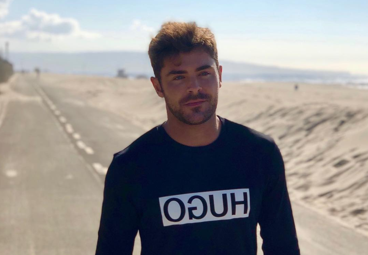 Zac Efron no nos deja de sorprender Foto: Instagram @zacefron