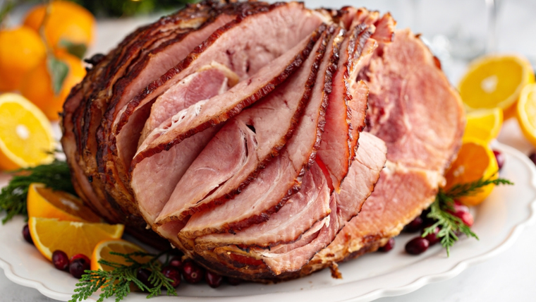 La receta de jamón glaseado se volvió clásica en mesas festivas por su sabor y presentación. La receta de jamón glaseado se volvió clásica en mesas festivas por su sabor y presentación.