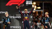 Verstappen ganó de punta a punta en Abu Dhabi, pero la matemática volvió inalcanzable su quinto título consecutivo. Verstappen ganó de punta a punta en Abu Dhabi, pero la matemática volvió inalcanzable su quinto título consecutivo.