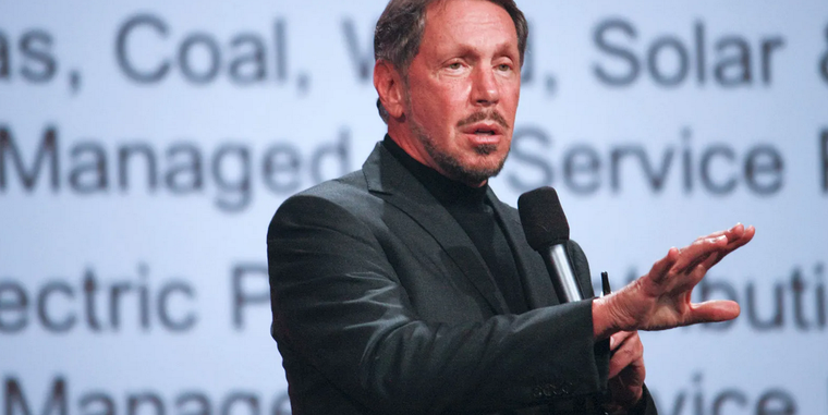 Larry Ellison. Foto: Shutterstock