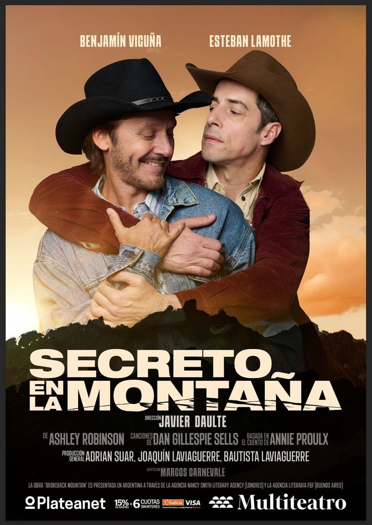 La obra Secreto en la Montaña, se estrenará el 7 de mayo en el Multiteatro. La obra Secreto en la Montaña, se estrenará el 7 de mayo en el Multiteatro.