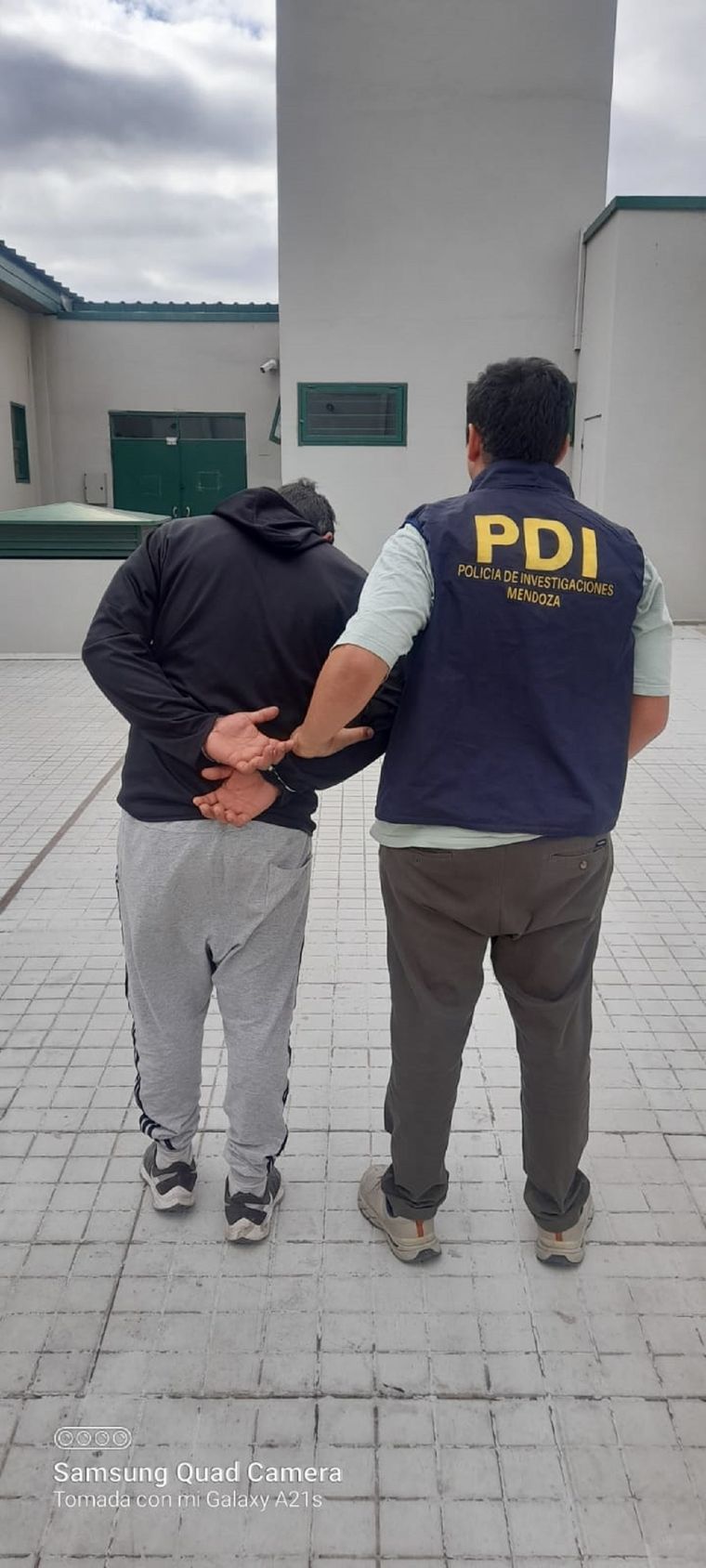 El detenido Foto: gentileza