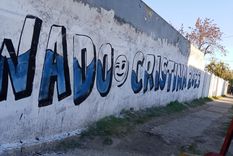 Pinturas de Eduardo Wado de Pedro junto a Cristina Fernández de Kirchner. Pinturas de Eduardo Wado de Pedro junto a Cristina Fernández de Kirchner.