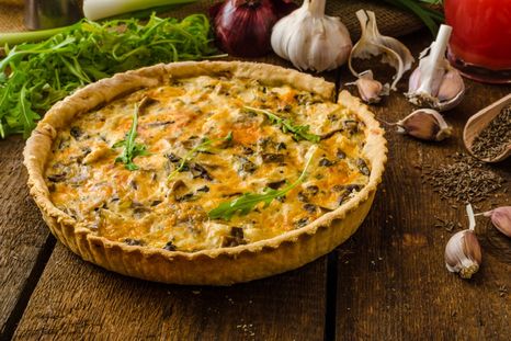 Tarta de pollo para resolver tus comidas. Tarta de pollo para resolver tus comidas.