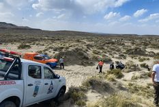 Se desplegó un intenso operativo en la zona donde desaparecieron los jubilados.