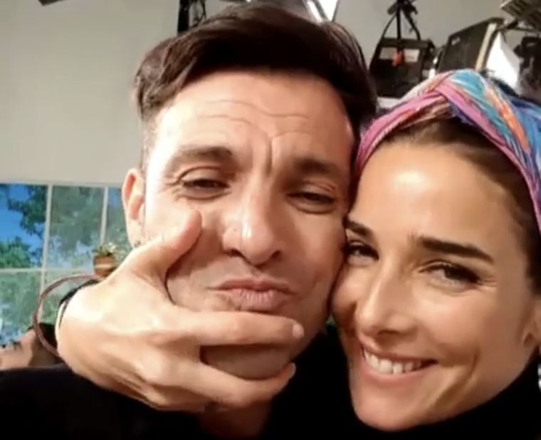 Martín Bossi y Juana Viale