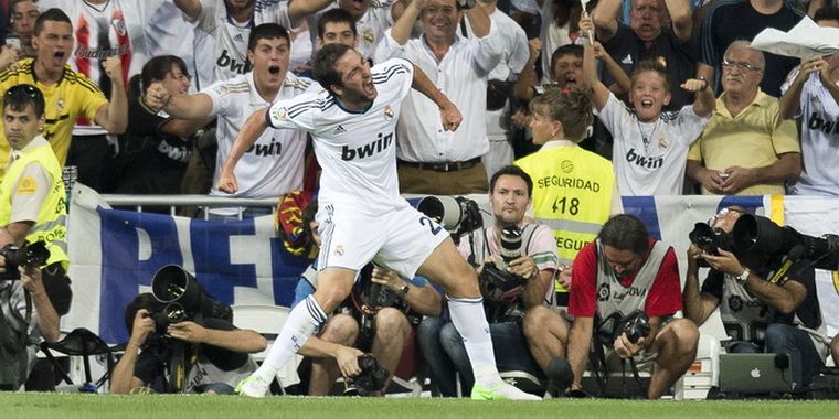 El Pipita marcó uno de los goles. Foto: NA