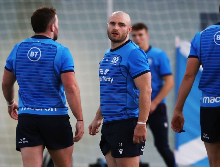 David Cherry se pierde el resto del Mundial. Foto: Unión de Rugby de Escocia