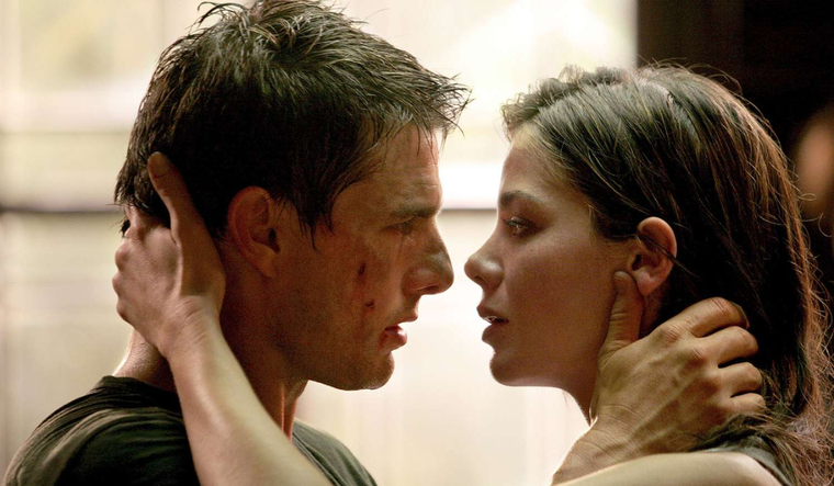 Michelle Monaghan terminó a los besos con Tom Cruise durante el rodaje de Misión Imposible 3 en plena luna de miel.