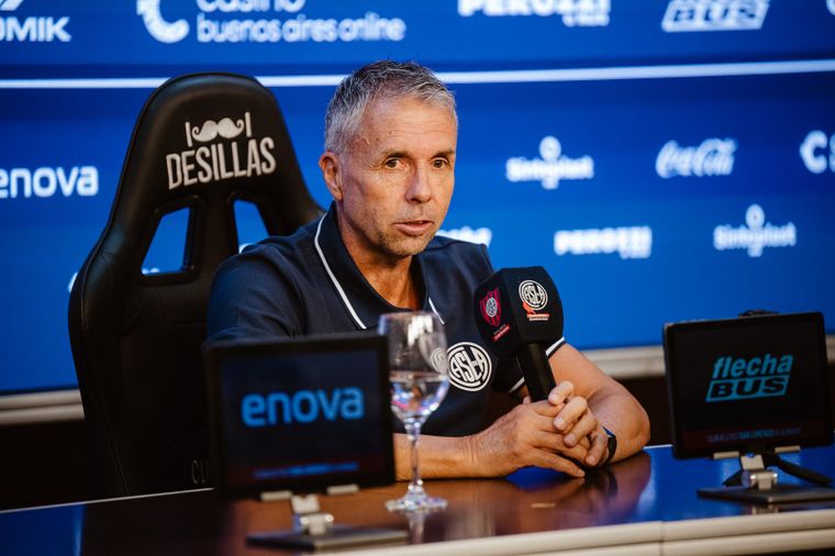 Gustavo Álvarez, flamante DT del Ciclón.&nbsp;