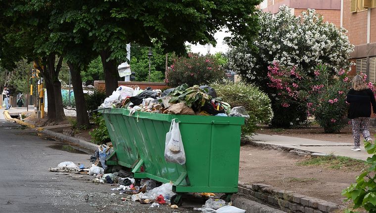 Desde el domingo está suspendido el servicio de recolección de residuos en Las Heras Foto: ALF PONCE MERCADO / MDZ