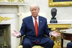Donald Trump y una jornada clave Foto: EFE