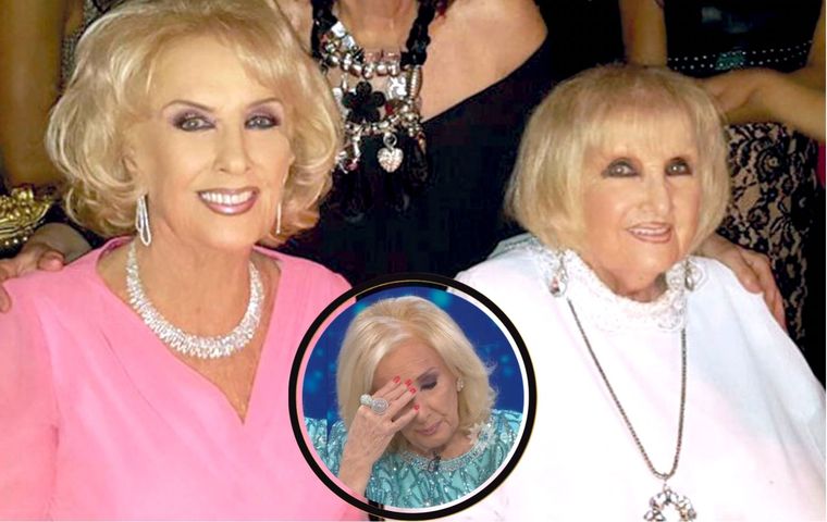 Mirtha Legrand y su hermana Goldy La conductora recordó a su gemela tras dos años de su dolorosa partida en medio de la pandemia que le impidió despedirse de ella